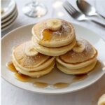 Baby banana pancakes