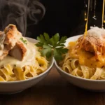 Chicken-Alfredo vs Cheesy-Alfredo,