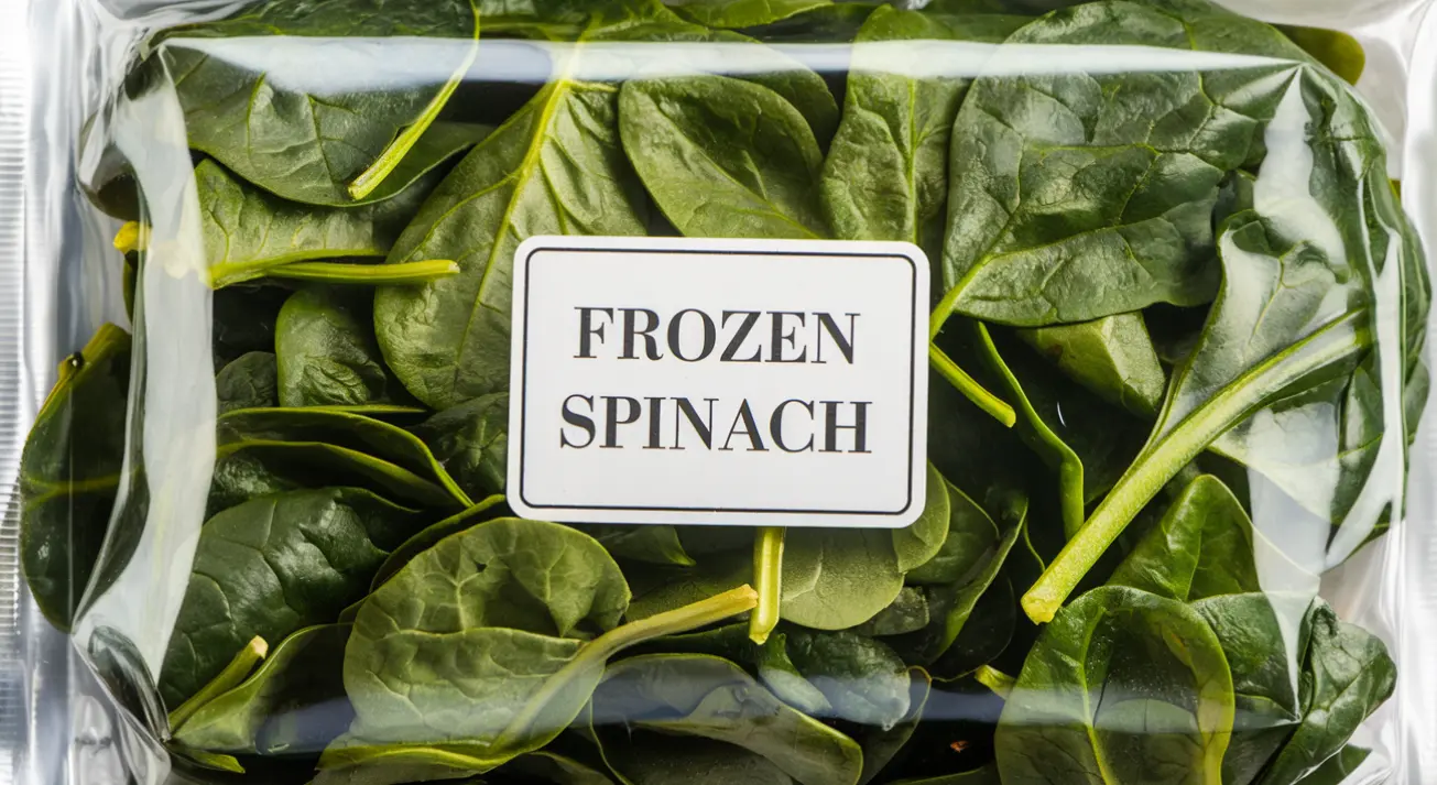 Is frozen spinach already cooked?