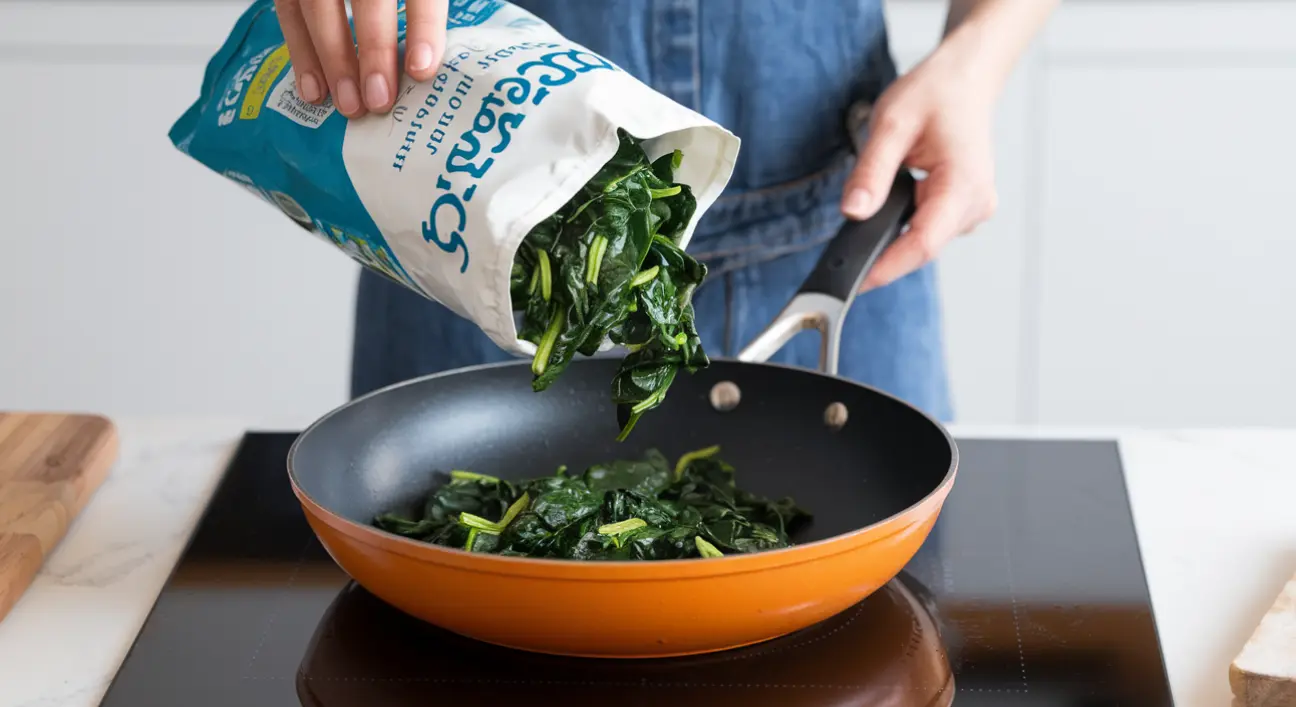 How to use frozen spinach