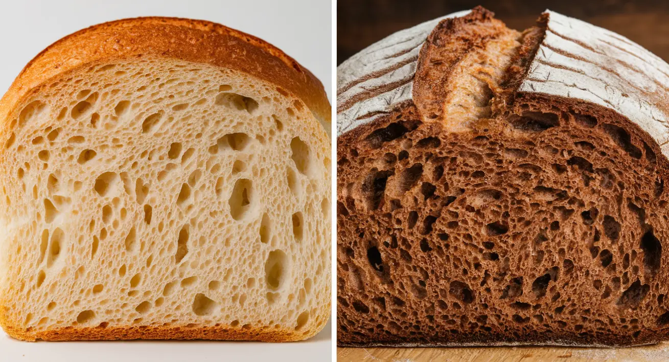 Difference between sandwich bread and regular bread