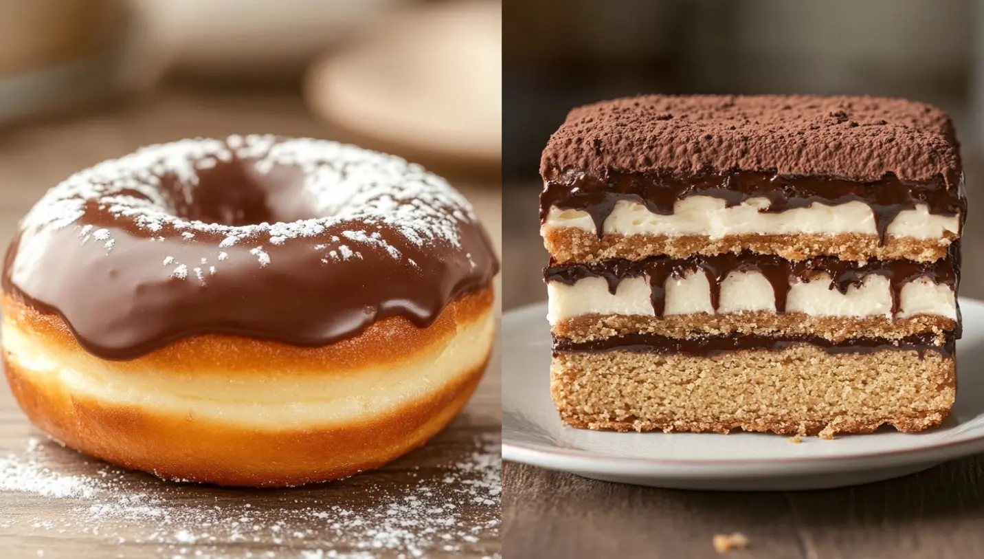 Differences Between Donuts and Eclairs