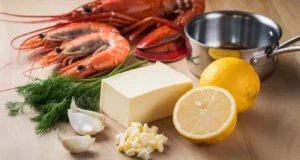 What is seafood butter sauce made of?