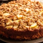 What is apple coffee cake made of?