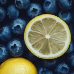 Blueberries and lemon pairing