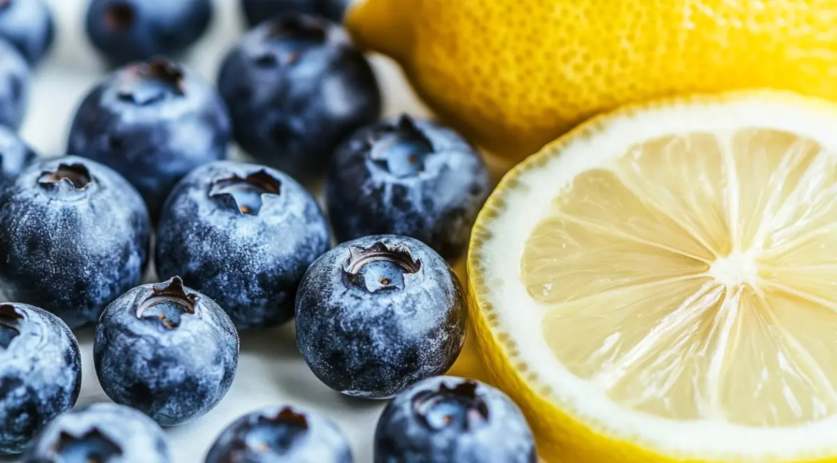 Why do you put lemon in blueberries?