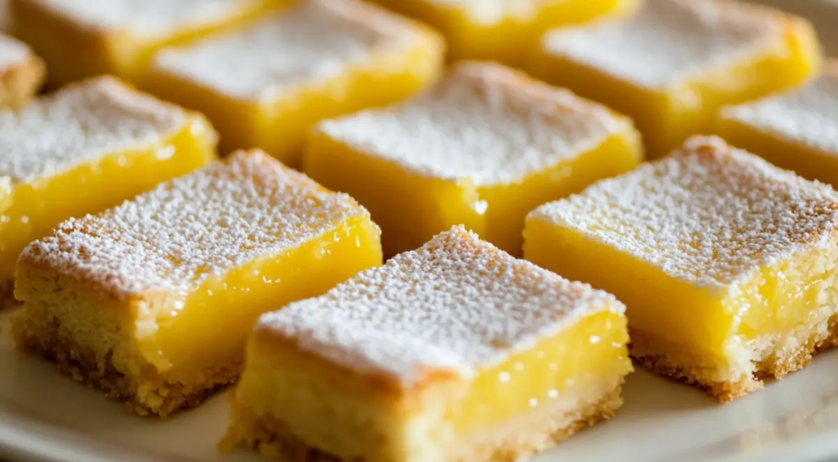 What is lemon bar filling made of?