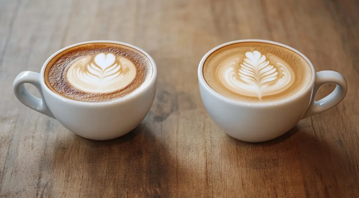 What is a cappuccino vs latte?