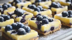 Lemon Blueberry Bars