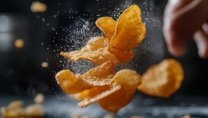 A bowl of classic salted potato chips.