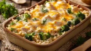 chicken broccoli rice casserole