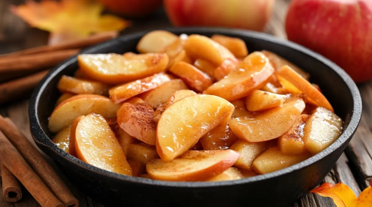 Fried apples recipe