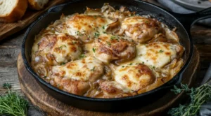 How do you make French onion chicken from scratch