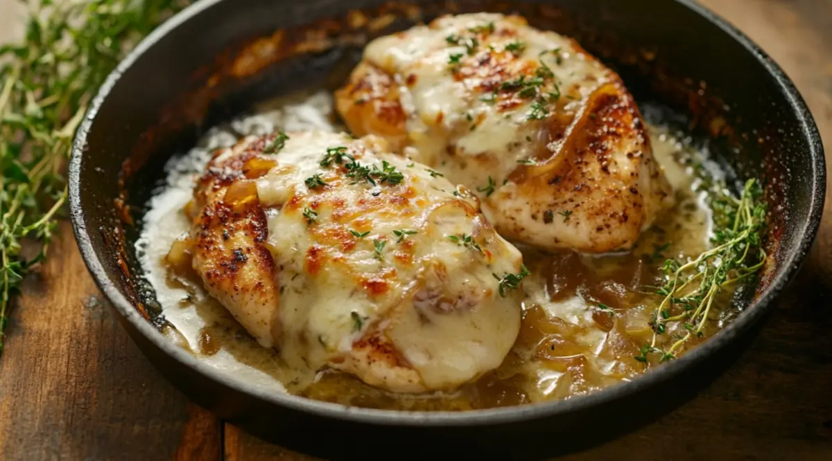 Canned French onion soup