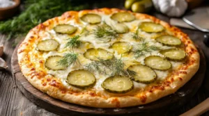 Pickle pie pizza